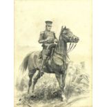 Richard Caton Woodville (British, 1856-1929), General Gneisenau at the Battle of Leipzig, 1895,