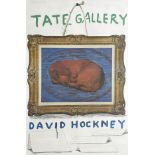 David Hockney R.A. (British, 1937), Little Stanley Sleeping, 1987, signed l.r., colour poster (