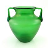 Loetz, a Secessionist iridescent Crete glass vase
