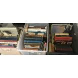 A large quantity of reference books, including clo