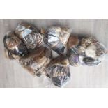 A large quantity of doll's wigs (20+)