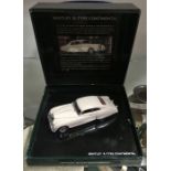 A model of a Bentley R Type Continental, in box