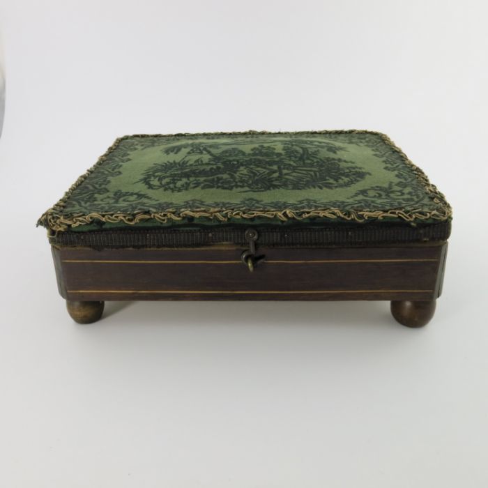 A Regency tin foot warmer, circa 1820, contained i - Image 3 of 7