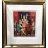 Joan Somerville (Scottish, 1961), Love is in the Air, signed l.r., titled below, colour print, No.