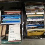 A large quantity of reference books, including clo