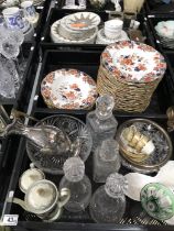 Ceramics and glass, including Copeland Spode desse