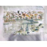 Alfred Birdsey (British, 1912-1996), Bermuda, signed l.r., watercolour, 40 by 52cm, unframed,