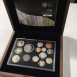 The Royal Mint, The United Kingdom Executive Proof Set 2011, edition number 2470, in original case