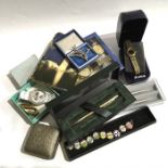 Miscellaneous items, including Dunhill lighter, a