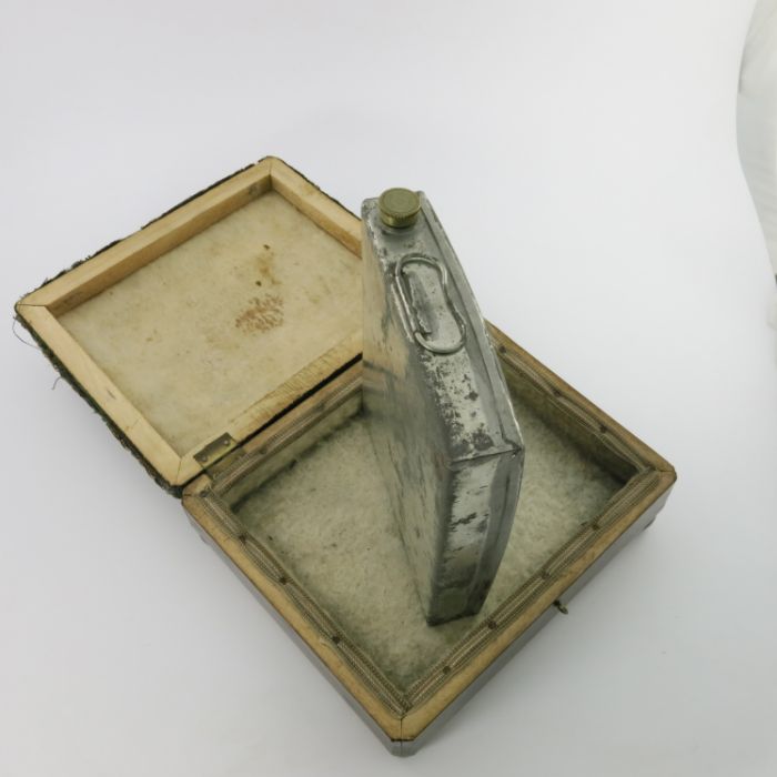 A Regency tin foot warmer, circa 1820, contained i - Image 6 of 7