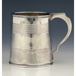 A George IV silver mug, Charles Fox, London 1823