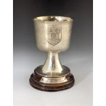 An Arts and Crafts silver chalice, Spink and Son, London 1924