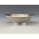 An Arts and Crafts silver bowl, Philip Frederick Alexander, London 1912,