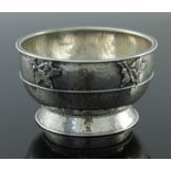 An Arts and Crafts silver bowl, Sandheim Brothers, London 1919