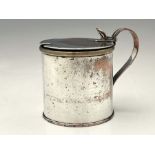 A George III Old Sheffield Plate mustard pot, circa 1780