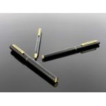 Sheaffer, a Targa two pen set, including fountain pen and rollerball,