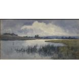 John Michael Brown (British, late 19th Century), 'A Stormy Sky', signed l.r., titled verso,