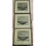After W..Hay, three oval maritime prints, and two other prints, 'Cast off Machiners Selling by