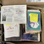 A collection of mid century and later theatre programmes, including Theatre Royale, Aceyanda Theatre