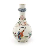 Chinese Doucai bottle vase
