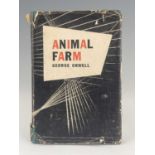 Orwell, George, Animal Farm, 1946 first edition, Harcourt Brace and Company, New York, green cloth