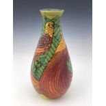 Sally Tuffin for Dennis Chinaworks, Bird of Paradise, a vase and cover, 2007, in an Edition of 10,