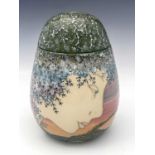 Sally Tuffin for Dennis China Works, Snow Queen, a trial head vase, 2009, 20cm high