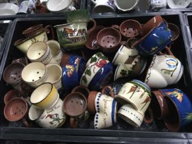 A quantity of Torquay motto ware shaving mugs (18+)