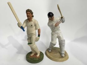 A Royal Doulton Limited Edition figure, HN3890, 23cm high, together with a Lawley's resin moulded