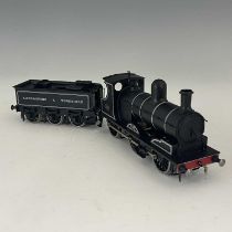 A Chowbent Castings 'O' gauge locomotive and tender, Lancashire and Yorkshire Railway, 0-6-0 No.
