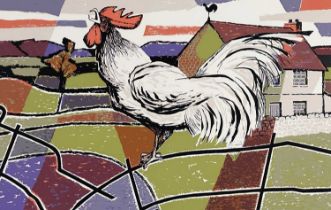 David Bethel (British, 1923-c.2006), 'Cock and Weather Cock', signed and dated 1987 l.r., titled l.