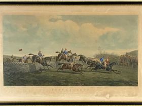 John Sturgess (British, act.1869-1903), 'Punchestown, Conyngham Cup, 1872 - The Start', '...The