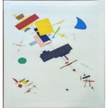 Kazimir Malevich (1879-1935), Suprematist study, offset lithograph poster, acid free paper,
