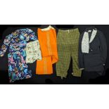 A collection of ladies vintage clothing to include tweed plus fours, American cinema usherette