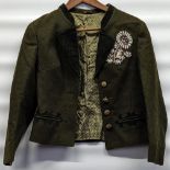 An Austrian green dancing jacket