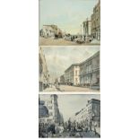 Thomas Shotter Boys (1803-1874), The Clubhouses Pall Mall and Hyde Park Corner from the London As It