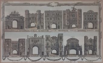 J.G.Wooding, Views of the City Gates as they appeared before they were pulled down together with the