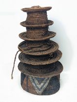 A Nigerian tribal ceremonial hat