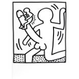 Keith Haring (American, 1958-1990), Cock Buddy (from the Lucio Amelio Suite), 1983, lithograph, from