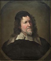 After Sir Anthony Van Dyke (Antwerp 1599 - London 1641), a portrait of Inigo Jones, oil on canvas