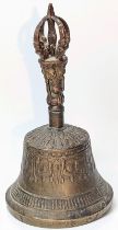 A Tibetan ritual bronze bell, Tibet or China