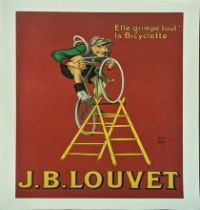 J.B.Louvet poster, 70cm x 50cm