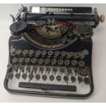 1930s Underwood typewriter