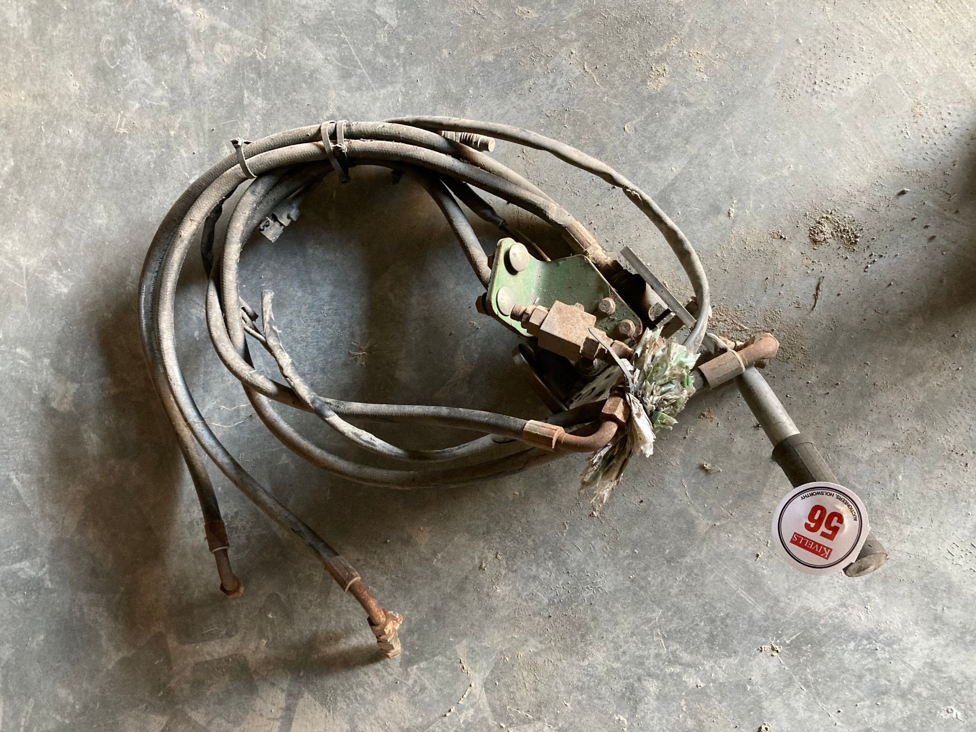 TRACTOR SIDE LOADER MULTI COUPLER WITH HOSES FOR JOHN DEERE