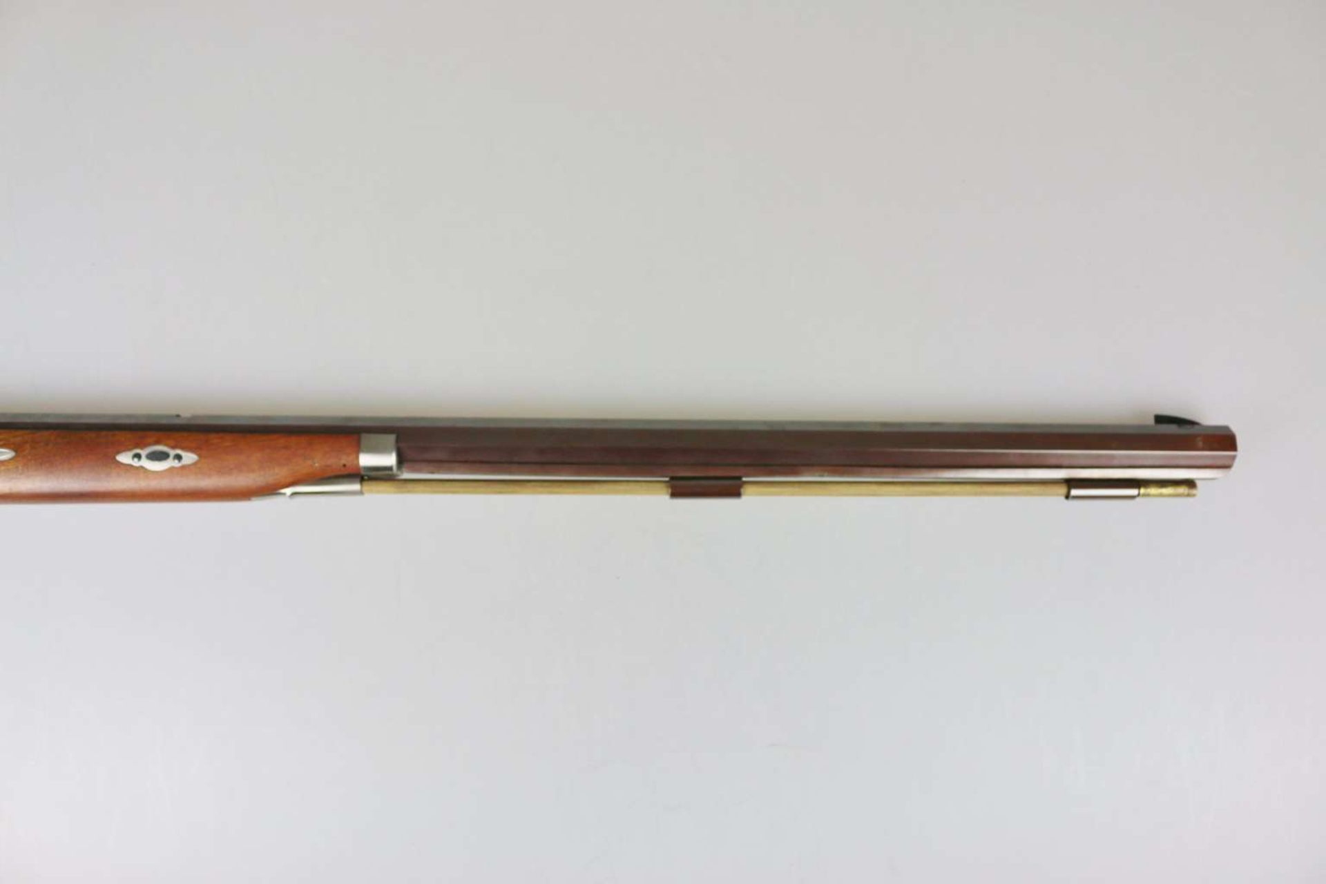 Pedersoli Vorderlader-Gewehr Tryon Target Luxus Kaliber 45. - Bild 5 aus 8