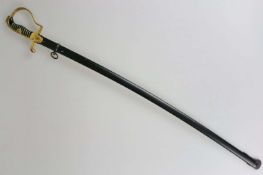 Offiziersäbel, wohl privat beschafftes Stück