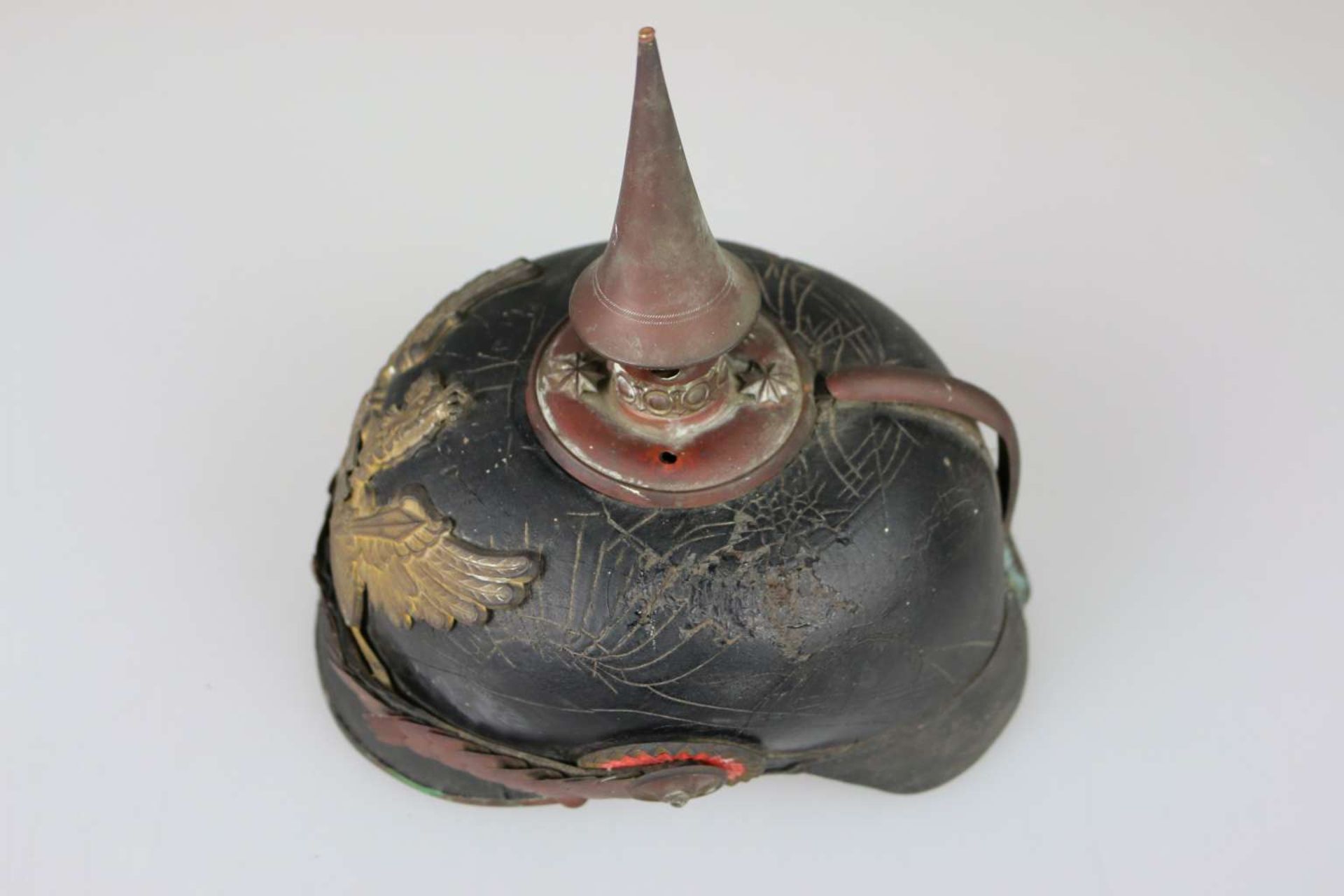 Baden, Reserve Offiziers Pickelhaube - Bild 3 aus 7