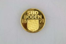 Goldmedaille 100 Jahre Süddeutsche Bodencreditbank