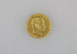 Preussen Goldmünze 10 Mark Wilhelm I 1879