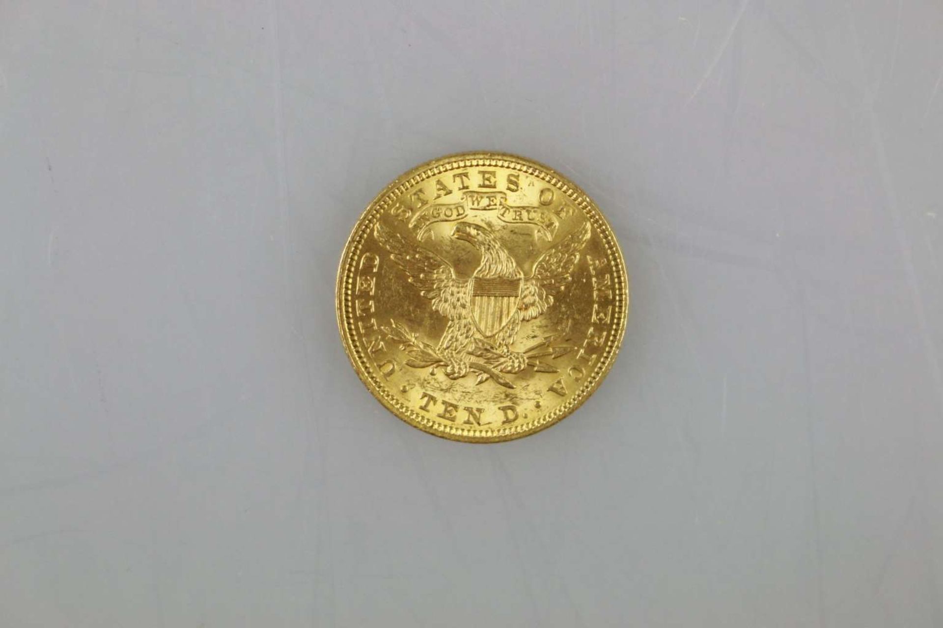 USA, Goldmünze American Eagle, Liberty 1907 - Bild 2 aus 2